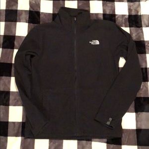 Black fleece North Face jacket